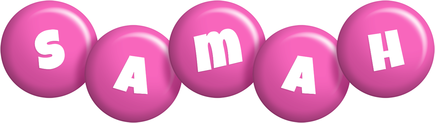Samah candy-pink logo