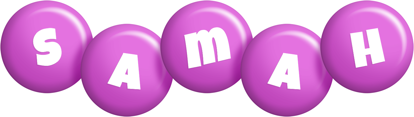 Samah candy-purple logo