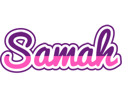 Samah cheerful logo