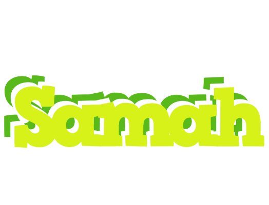 Samah citrus logo