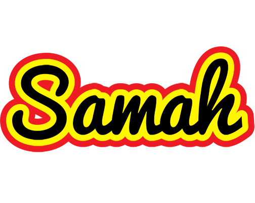 Samah flaming logo