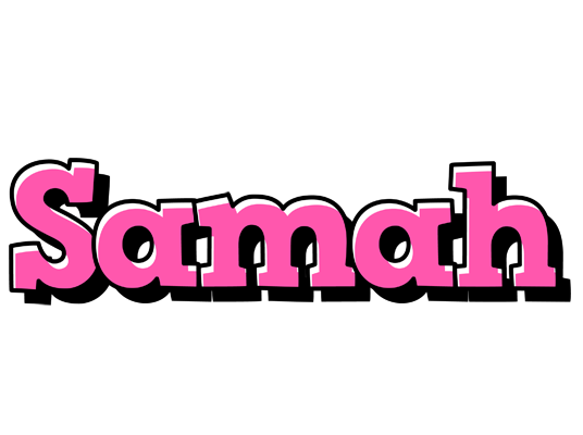 Samah girlish logo