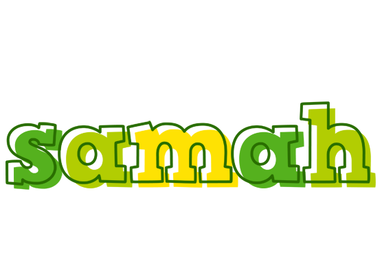 Samah juice logo