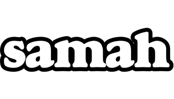 Samah panda logo