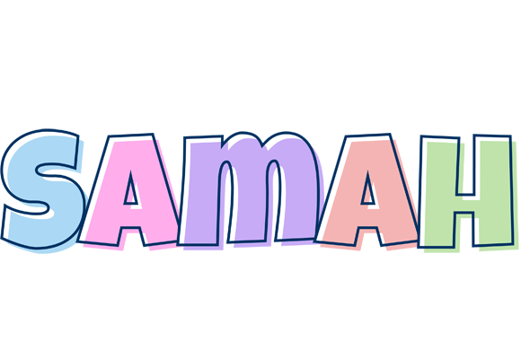 Samah pastel logo