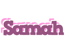 Samah relaxing logo