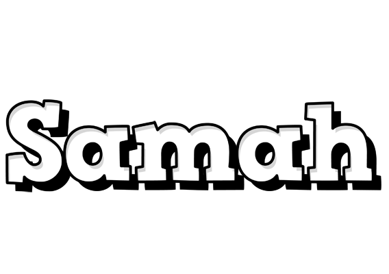 Samah snowing logo