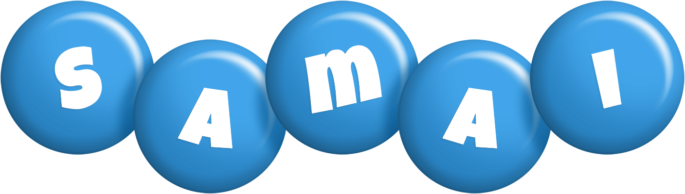 Samai candy-blue logo