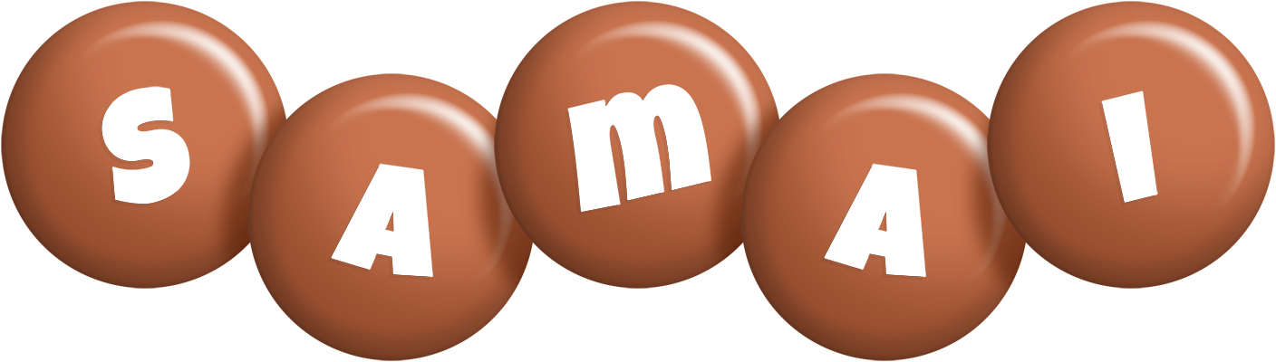 Samai candy-brown logo