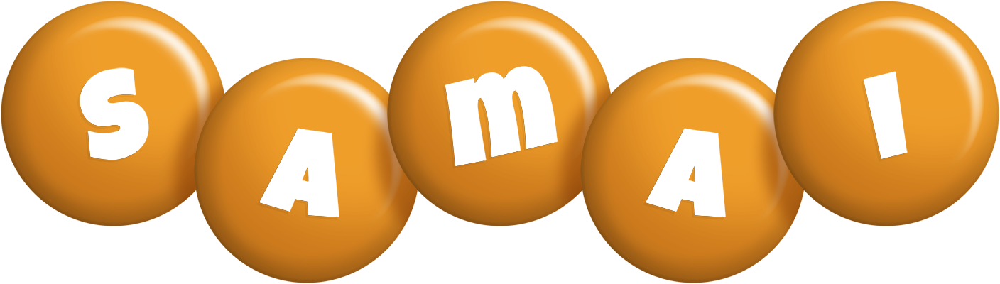 Samai candy-orange logo