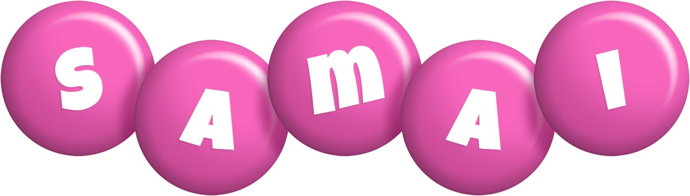 Samai candy-pink logo