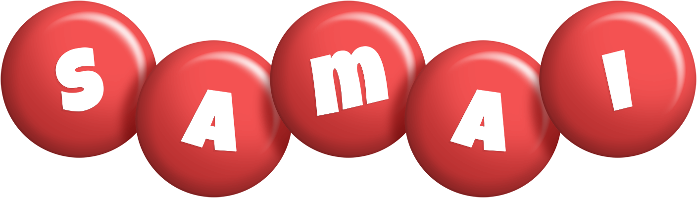 Samai candy-red logo