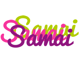 Samai flowers logo