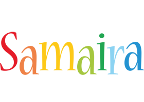 Samaira birthday logo