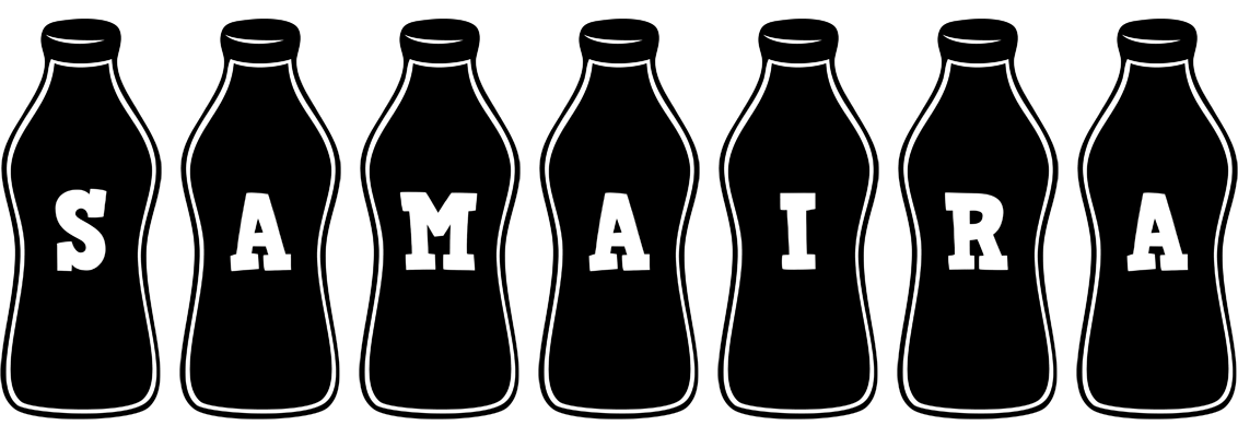 Samaira bottle logo