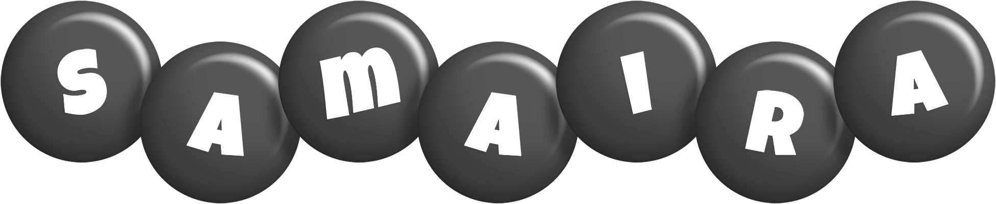 Samaira candy-black logo