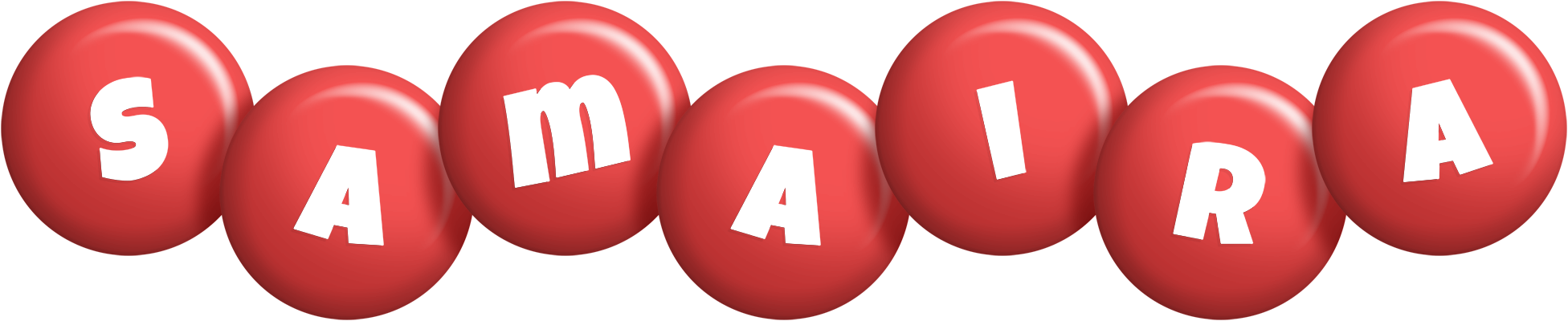 Samaira candy-red logo