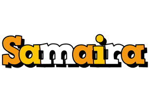 Samaira cartoon logo