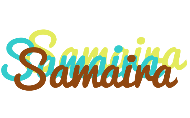 Samaira cupcake logo