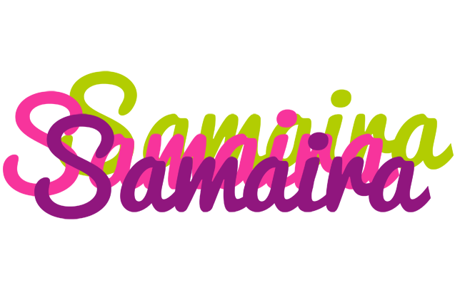 Samaira flowers logo