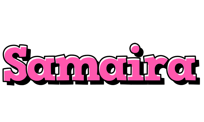 Samaira girlish logo