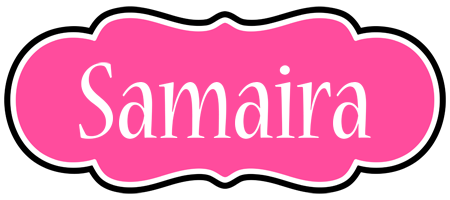 Samaira invitation logo