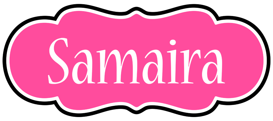 Samaira invitation logo