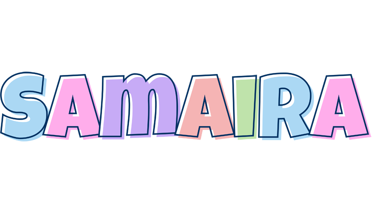Samaira pastel logo