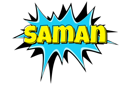 Saman amazing logo