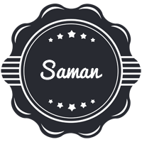Saman badge logo