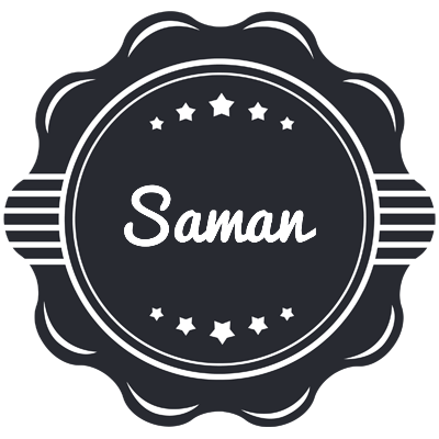 Saman badge logo