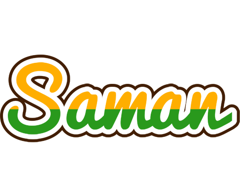 Saman banana logo