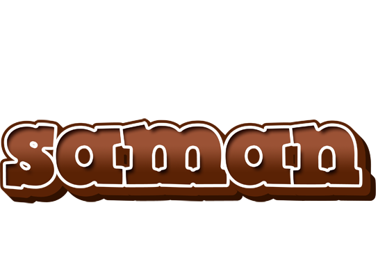 Saman brownie logo