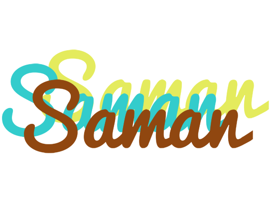 Saman cupcake logo