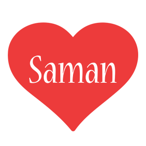 Saman love logo