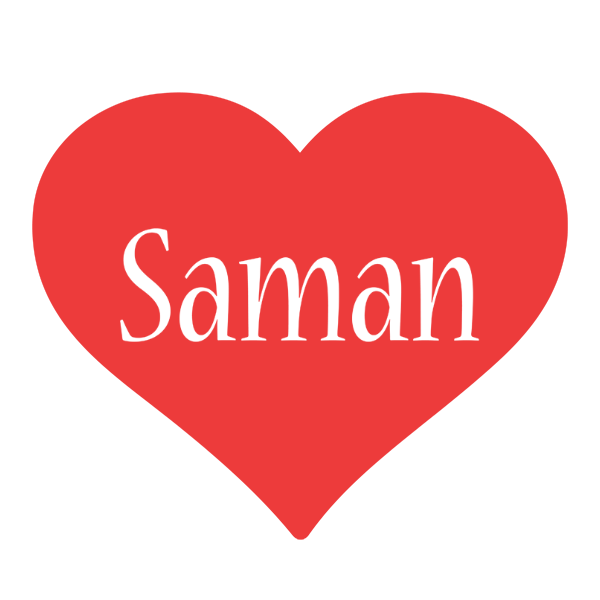 Saman love logo