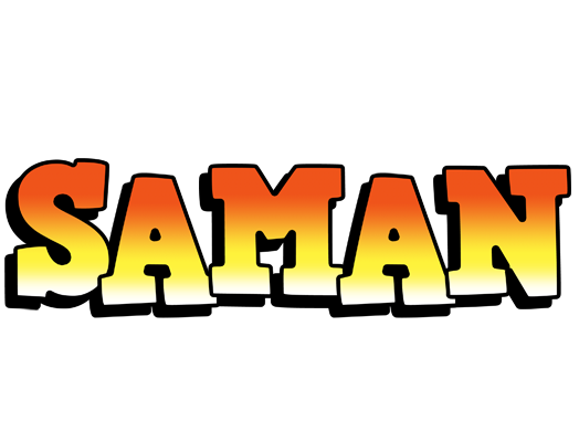 Saman sunset logo