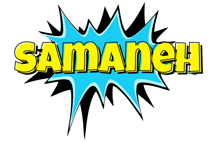 Samaneh amazing logo