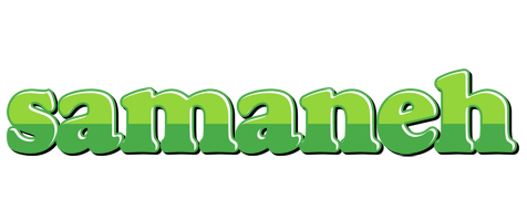 Samaneh apple logo
