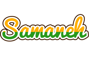 Samaneh banana logo
