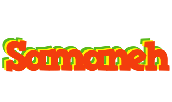 Samaneh bbq logo