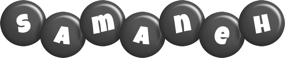Samaneh candy-black logo