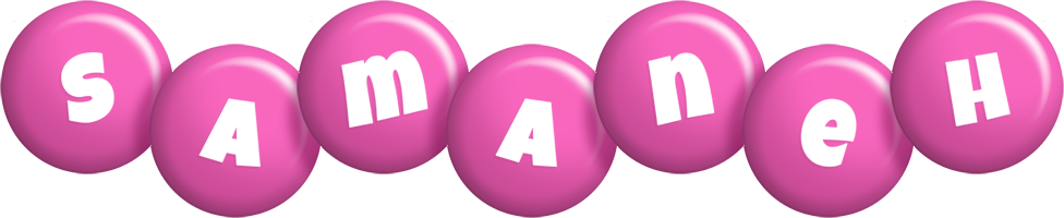 Samaneh candy-pink logo