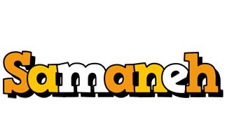 Samaneh cartoon logo