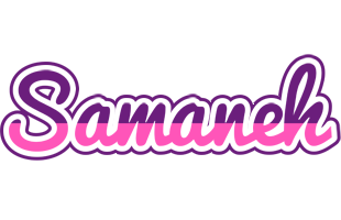 Samaneh cheerful logo