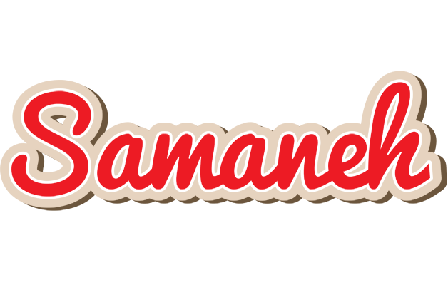 Samaneh chocolate logo
