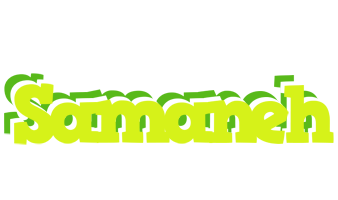 Samaneh citrus logo
