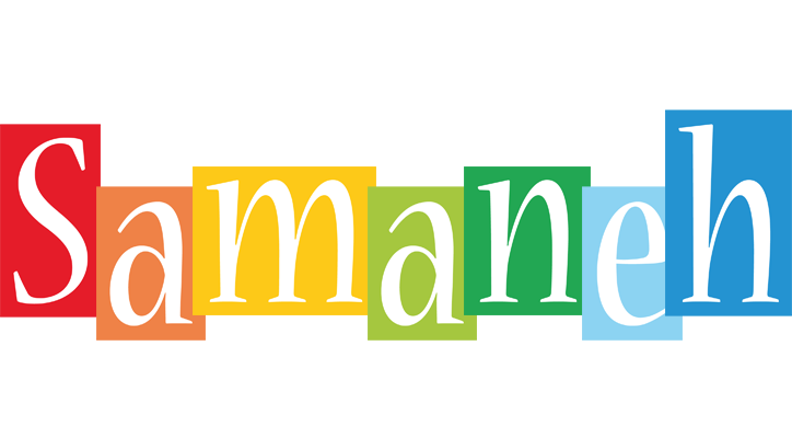 Samaneh colors logo