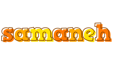 Samaneh desert logo