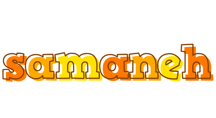 Samaneh desert logo